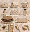 The Monogram Chic Flap Crossbody – Cream & Brown